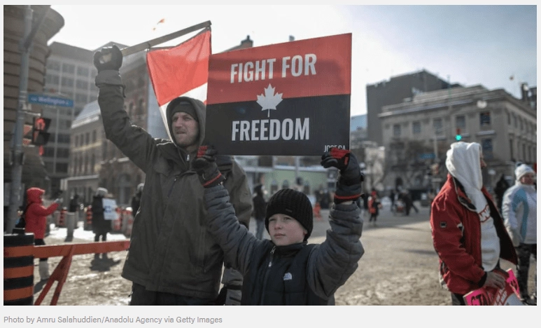 Justice Centre in court today opposing application against organizers of Freedom Convoy