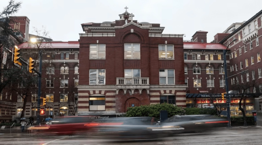 St. Paul's Hospital in Vancouver, British Columbia (Courtesy of Tina Lovgreen)