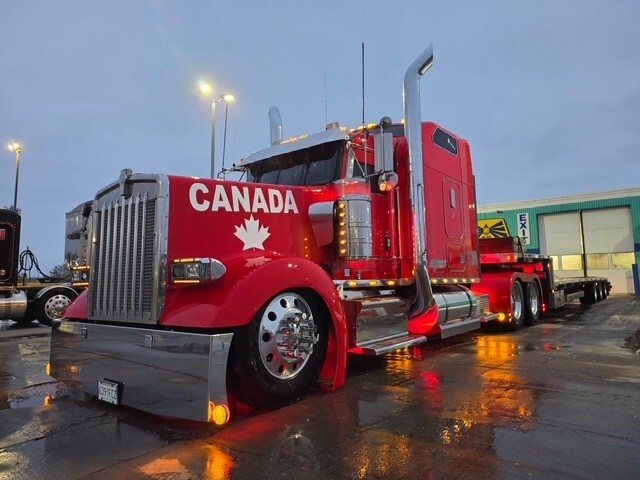 Chris Barber’s truck, “Big Red” (Courtesy of Chris Barber)