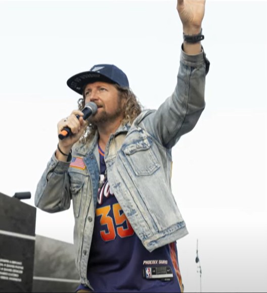 Christian musician Sean Feucht (Courtesy of CBC)