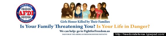 Court rules against freedom of expression: ads against “honour killings” banned from Edmonton buses