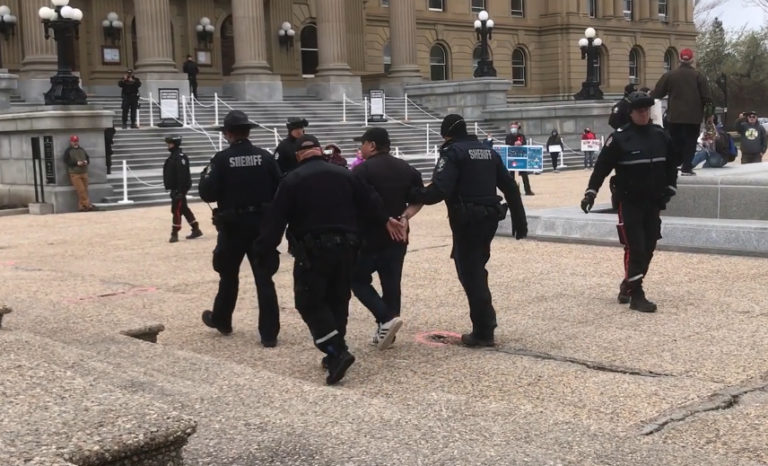 COVID Legislature Ticket Dropped; Complaint Submitted Regarding Alberta Sheriffs