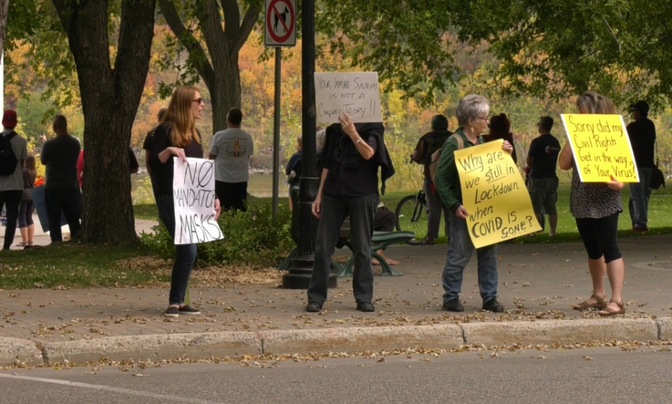 Legal action filed against Saskatchewan’s ban on outdoor protests with more than 10 people