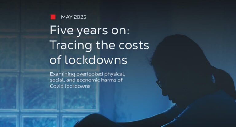 New Report - Five years on: Tracing the costs of lockdowns