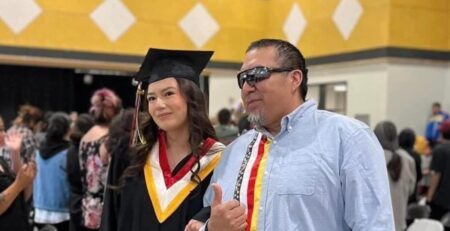 Terry Francois with his daughter (Courtesy of Terry Francois)