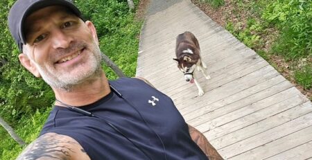 Jeff Evely, who received a $28,000 ticket for walking in the woods during the summer of 2025 (Courtesy of Jeff Evely)