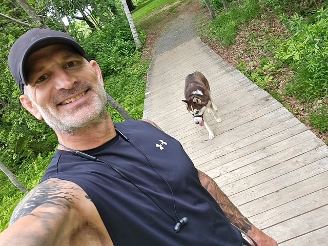 Jeff Evely, who received a $28,000 ticket for walking in the woods during the summer of 2025 (Courtesy of Jeff Evely)