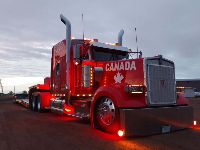 Chris Barber's truck, "Big Red" (Courtesy of Chris Barber)