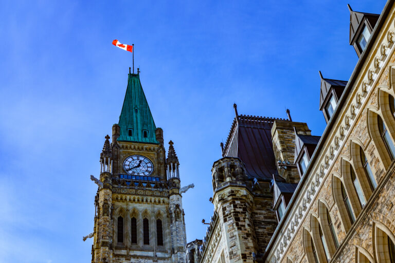 Federal Parliament Building of Canada in Ottawa, (Courtesy of Deyan)