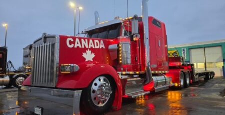 Chris Barber’s truck, “Big Red” (Courtesy of Chris Barber)