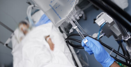 Patient in hospital (Courtesy of sudok1)