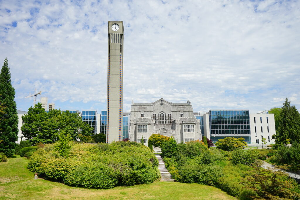 University of British Columbia (Courtesy of Feng)