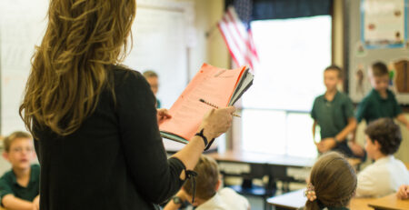 School teacher (Courtesy of Crystal Madsen)