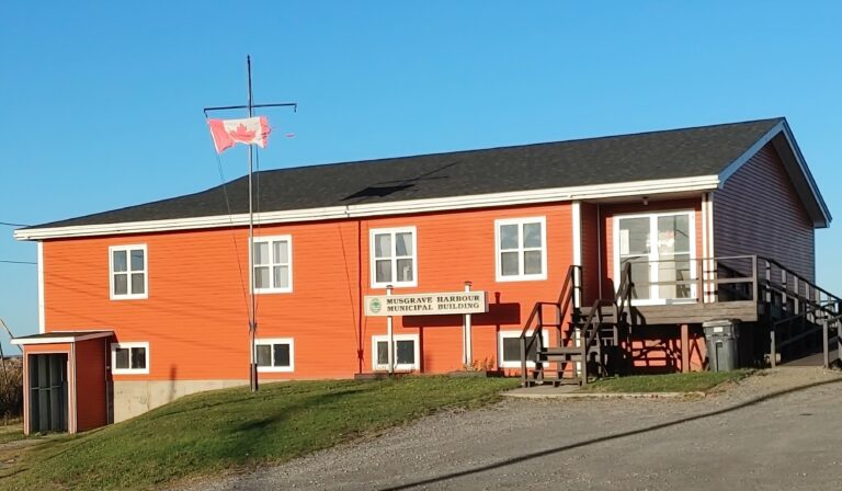Musgrave Harbour municipal building (Courtesy of Grant Abbott)