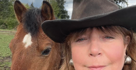 Kari Simpson with her horse Turbo (Courtesy of Kari Simpson)