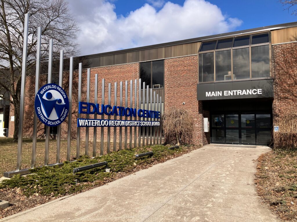 Waterloo Region District School Board (Courtesy of Dr. George Horsman)