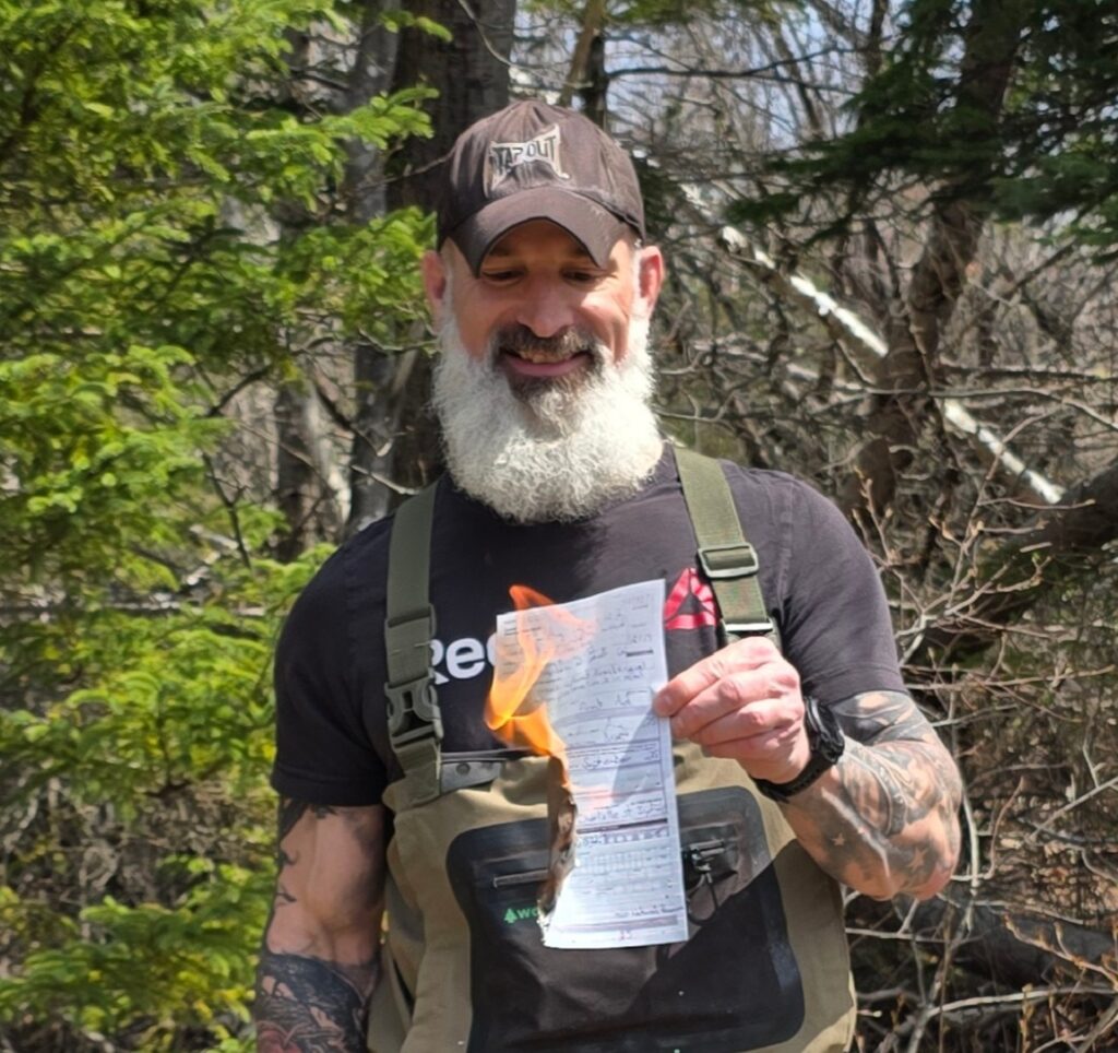EXCLUSIVE: Jeffrey Evely disposing of ticket after constitutional win (Courtesy of Jeffrey Evely)
