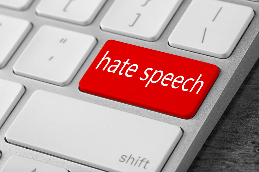 Hate speech (Courtesy of New Africa)
