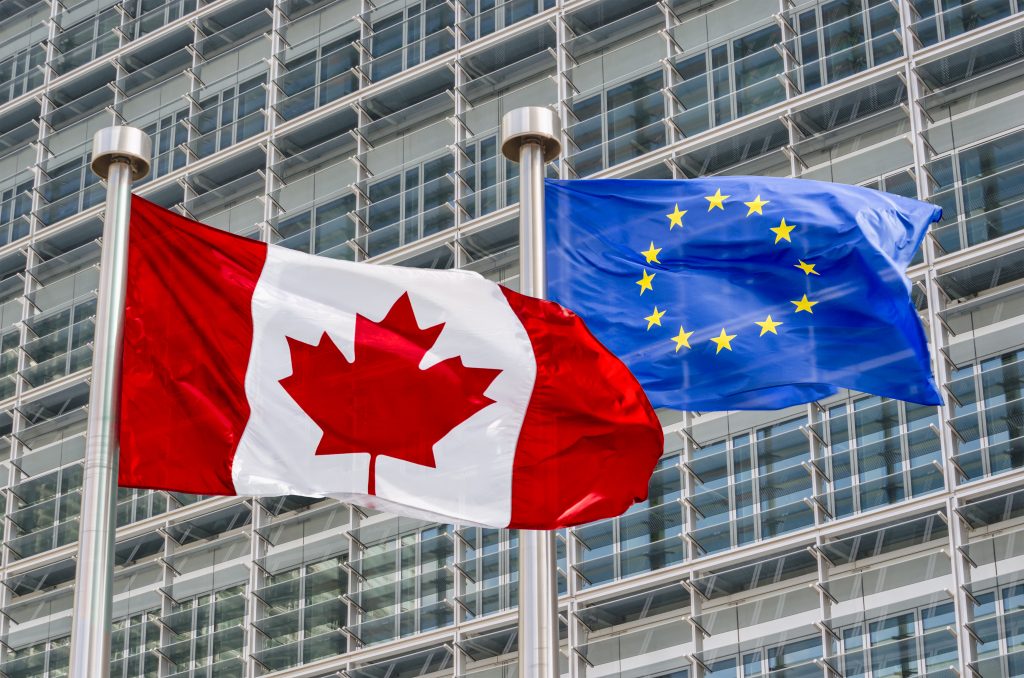 Canada and the EU (Courtesy of mbruxelle)