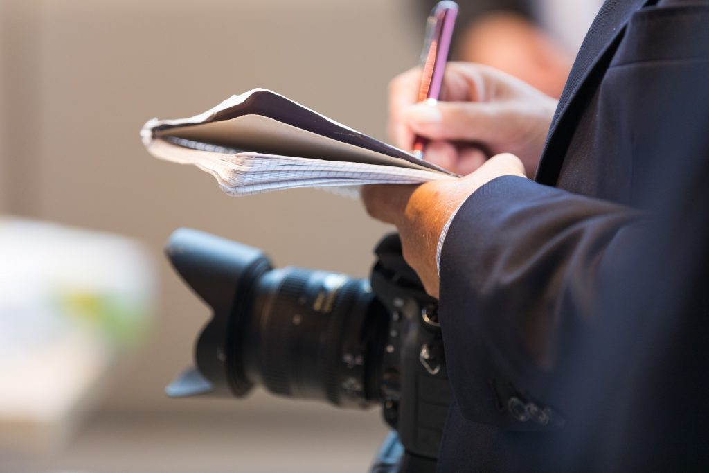 Journalist (Courtesy of Christian Schwier)